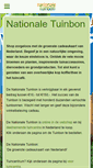 Mobile Screenshot of nationale-tuinbon.nl